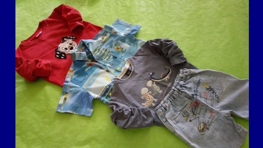 14P.Next,Denim,Paul Smith-fantastyczny zestaw r.104