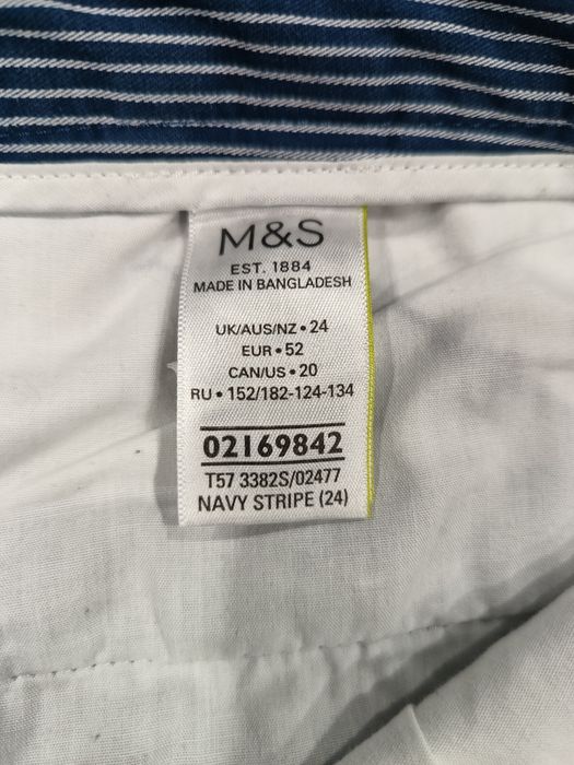 Krótkie spodenki damskie plus size roz. 52 Marks & Spencer duże