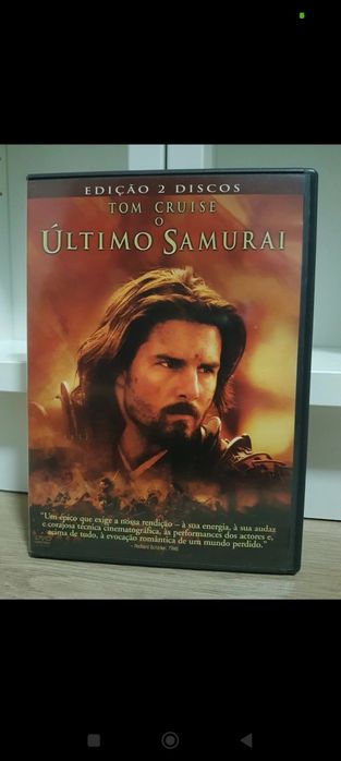 DVD o último samurai