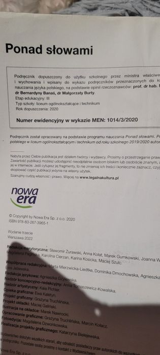 Ponad słowami 2  cz.1