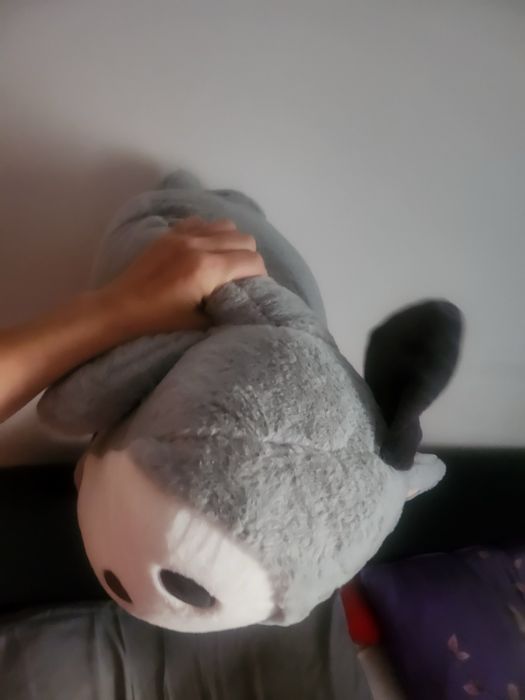 Pluszak kotek szary 50 cm – miękka przytulanka