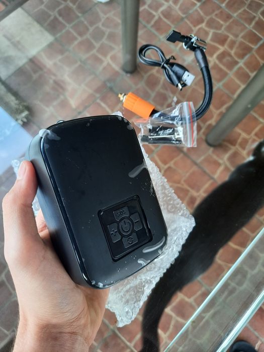 Pompka elektryczna do kół roweru | samochodu | motocyklu