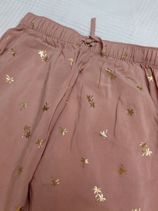 Hm r. 134 nowe cienkie spodnie z wiskozy