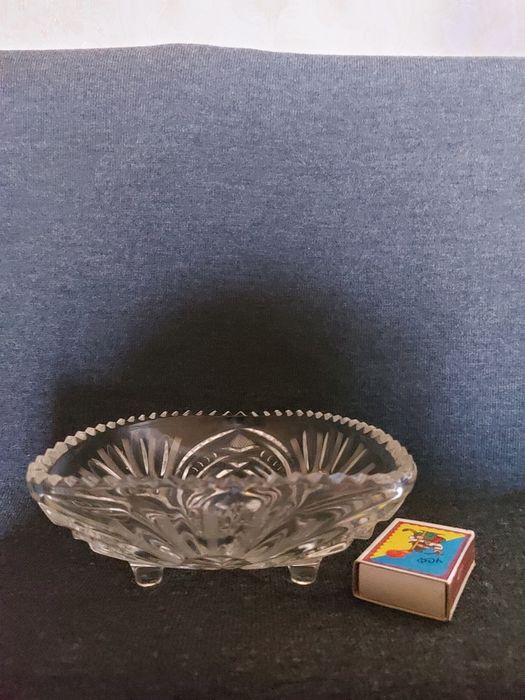 Вазочки-салатницы хрустальные-комплект из 2 штук