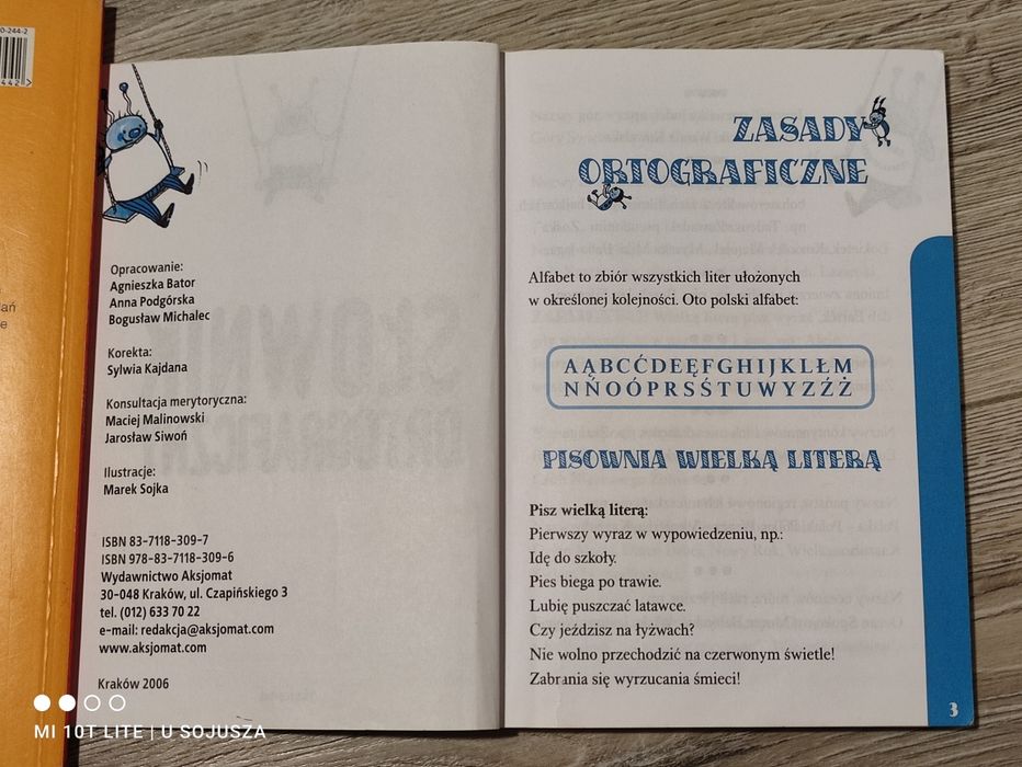 Promocja Słownik ortograficzny dla uczniów klas I-VI