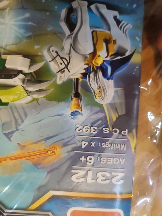 Nowe klocki fantasy - elfy i czarodziej 392 elementy