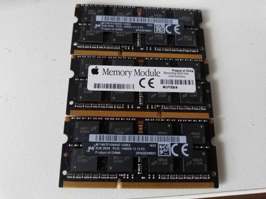 8GB DDR3 1866MHz/1600MHz PC3L 14900s. Пам'ять для ноутбука, Mac, mini   .