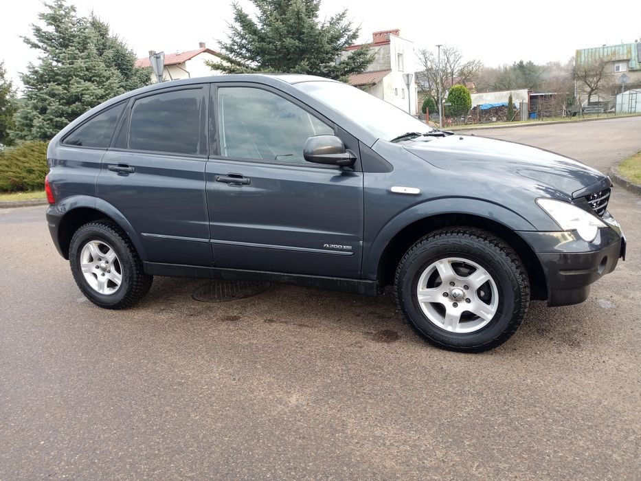 Ssangyong actyon tylko 145tys skóry bezwypadkowy