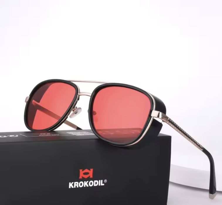 Nowe okulary w stylu Brad Pitt Fight Club Glasses