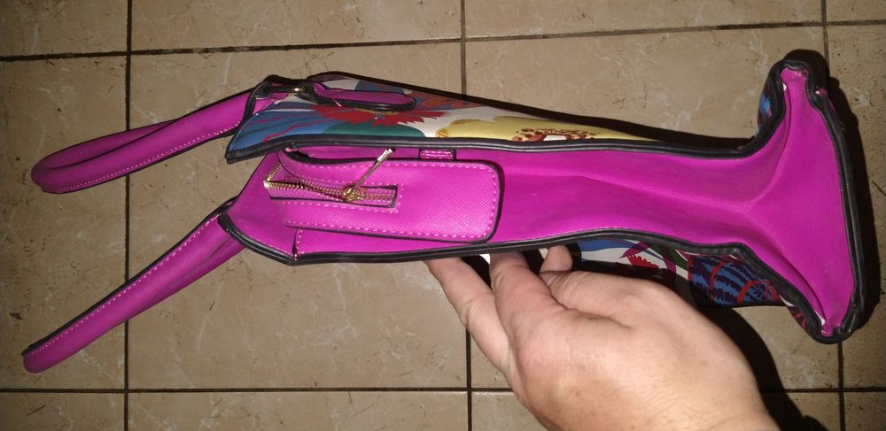 Torba z Kwiecistym Wzorem/Nie Używana/