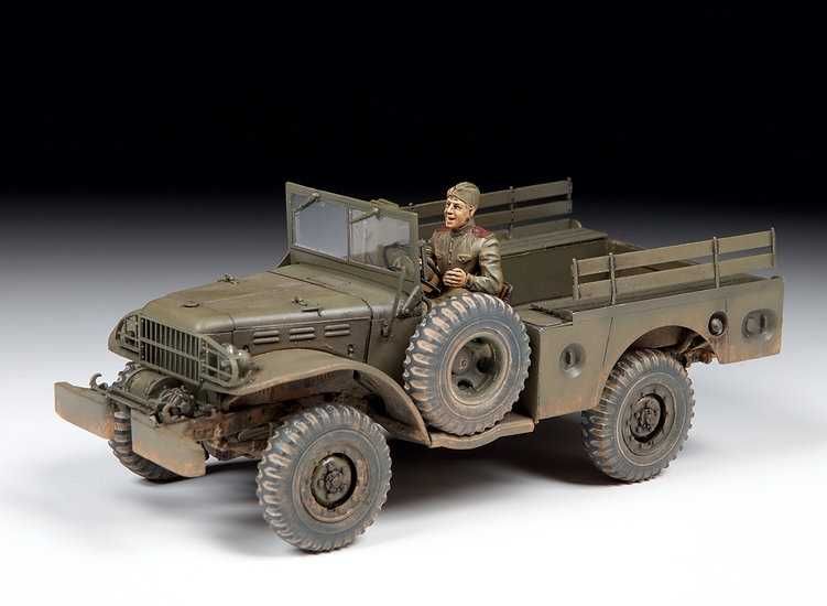 1/35 Model Nr.3664 US WC52 Dodge 3/4 t Military Multi-Purpose Vehicle