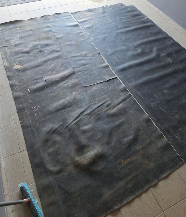 Wykładzina gumowa gładka 2 szt grubość około 2mm