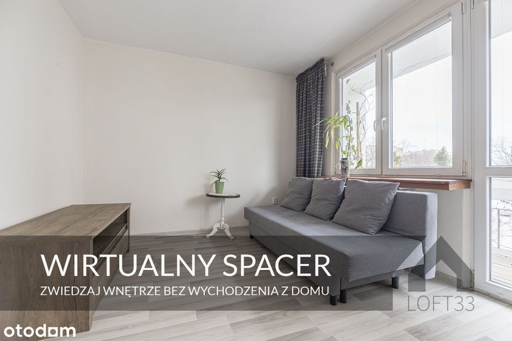 Wyposażone trzypokojowe mieszkanie na Osiedlu Przy Arce w Nowej Hucie