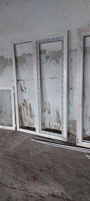 Три нові металопластикові вікна KBE