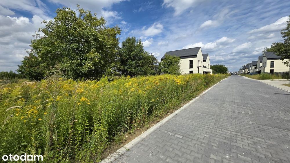 Działka budowlana 1000 m² Michałowice-Wieś, pełne media - Widok 2