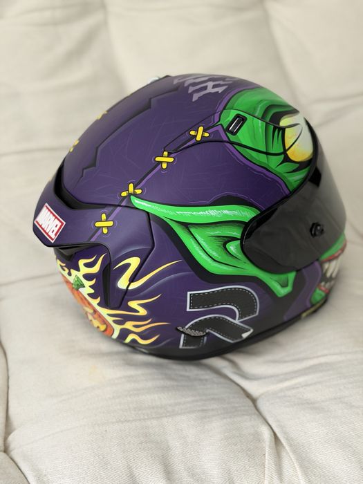 Capacete HJC Rpha 11 Goblin Marvel