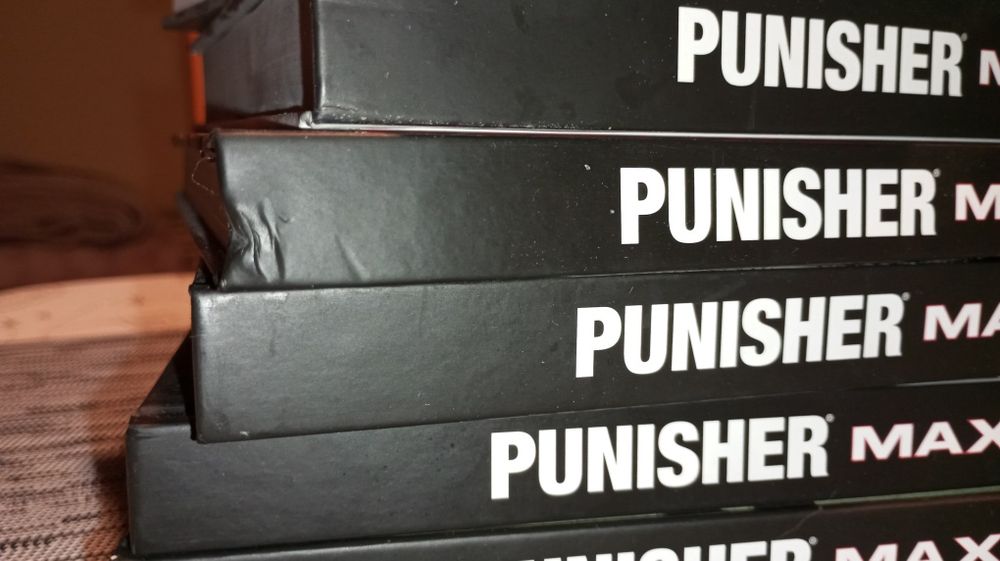 Egmont Punisher MAX zestaw 1-6 oraz 8