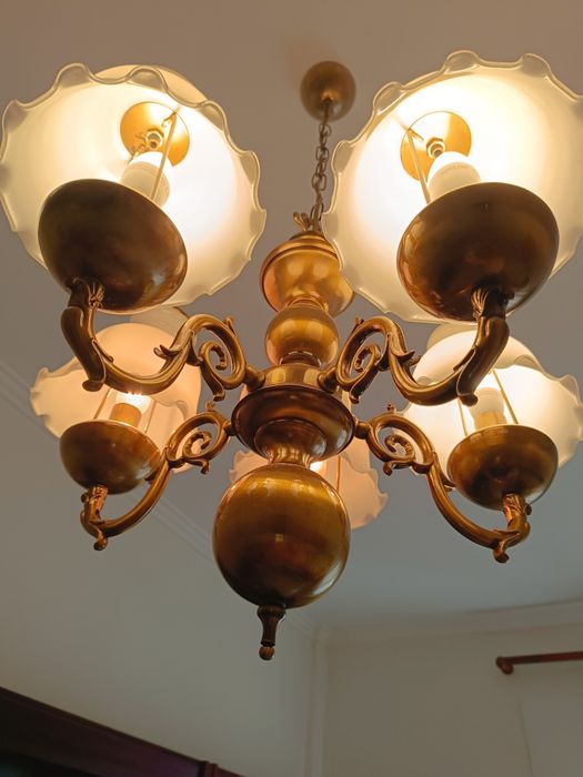 Candeeiro de teto estilo vintage