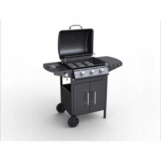Grill gazowy Tepro Tarboro 3+1 / 11kW  ruszt 50x37cm kółka !