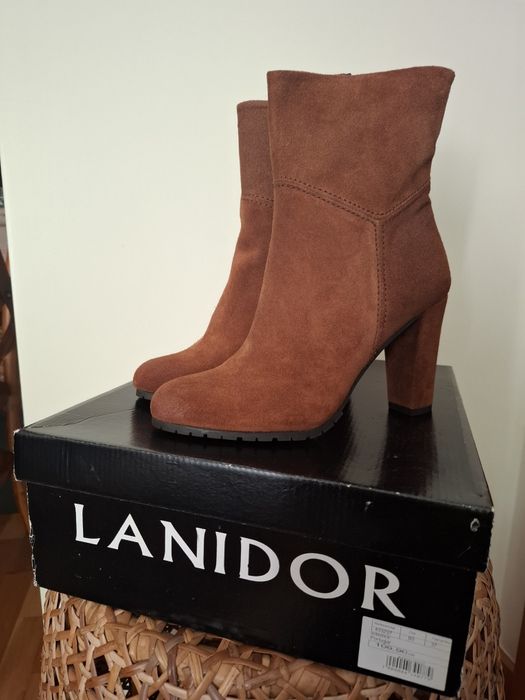 Botas de camurça camel Lanidor