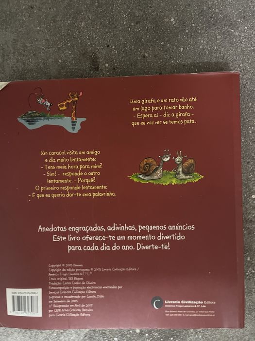 Livro 365 piadas