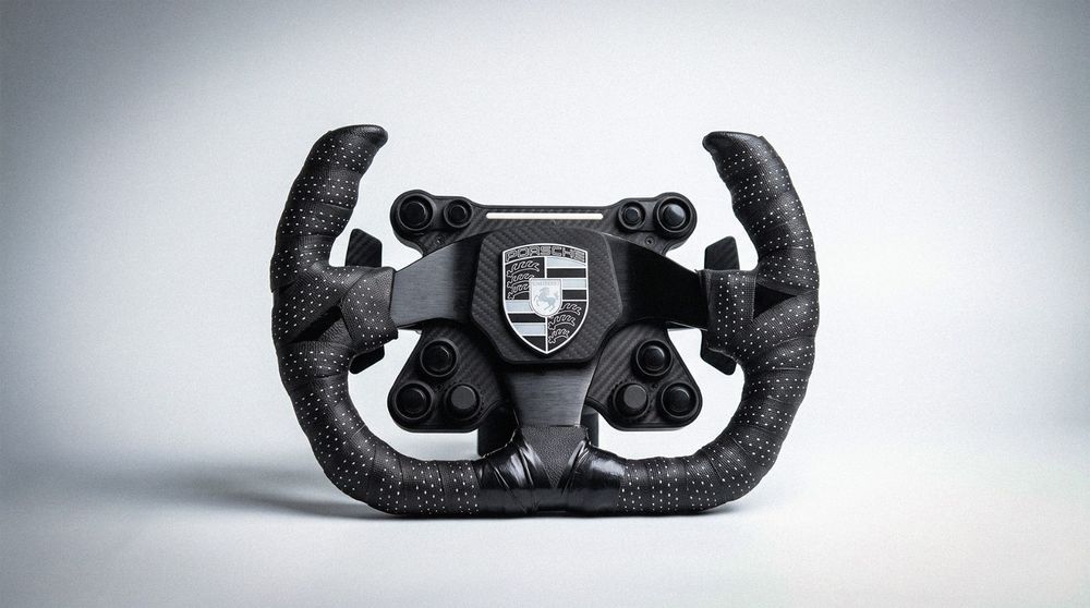 Kierownica DIY SimRacing Porsche/OMP - 2 obręcze, LED, DD Ready
