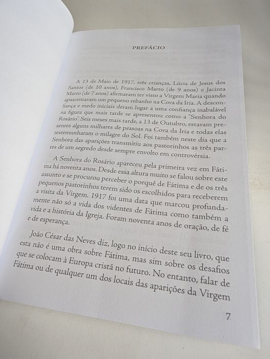 Europa e o Futuro: Maria e a mensagem de Fátima
