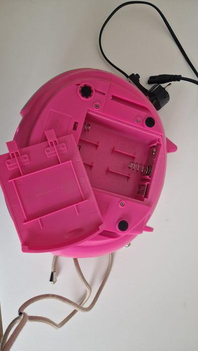 Radio / leitor de CD com luzes