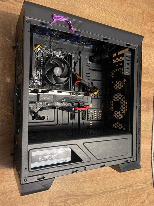 Комп'ютер - Ryzen 5 1600X/DDR4 16GB/GTX 1050 TI/SSD 1TB M2/HDD 1TB