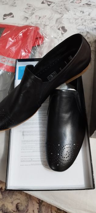 Продам туфли кожаные,кожа