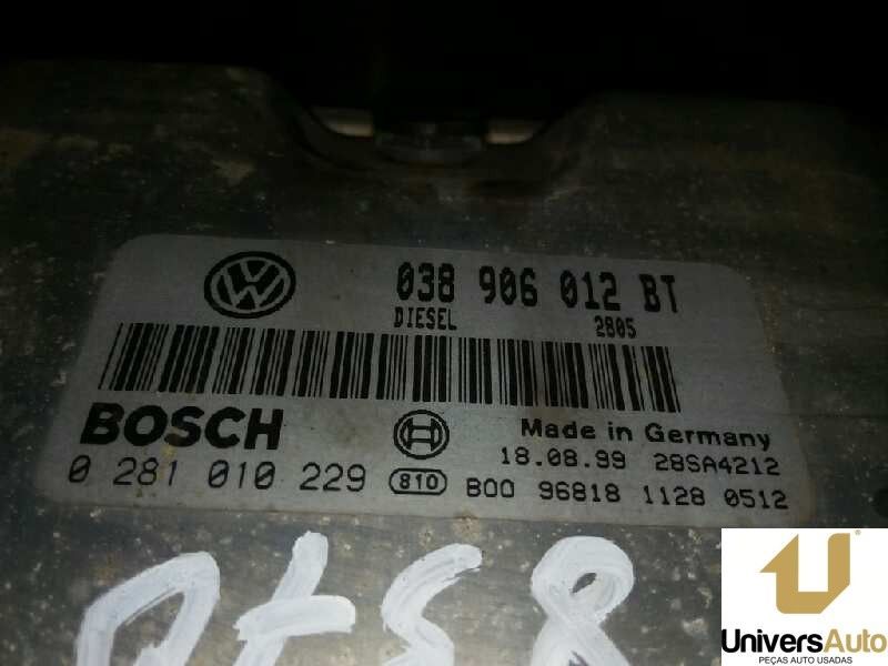 CENTRALINA MOTOR UCE SEAT TOLEDO II 1999 -038906012BT