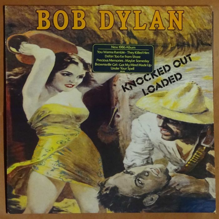 Discos de vinil usados - Bob Dylan, Yes, Manassas, etc.