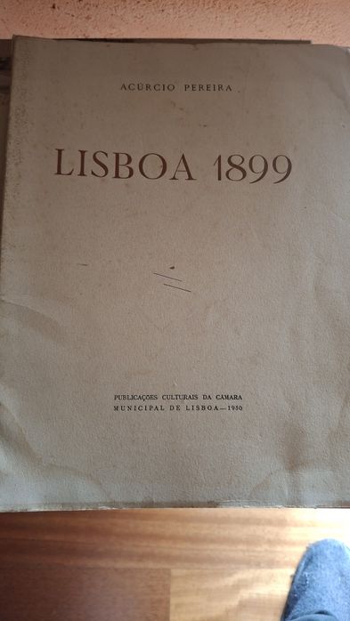 Lisboa 1899 Acurcio Pereira assinado e numerado1950