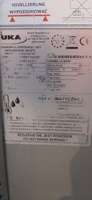 Lada witryna chłodnicza narożna