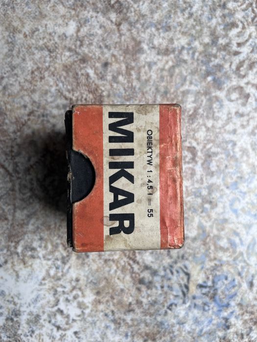 Obiektyw MIKAR 55mm f/4.5 – vintage / kolekcjonerski
