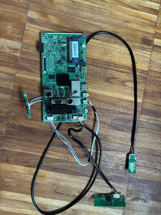 JVC LT-40VF52K - płyta główna, zasilacz, głośniki