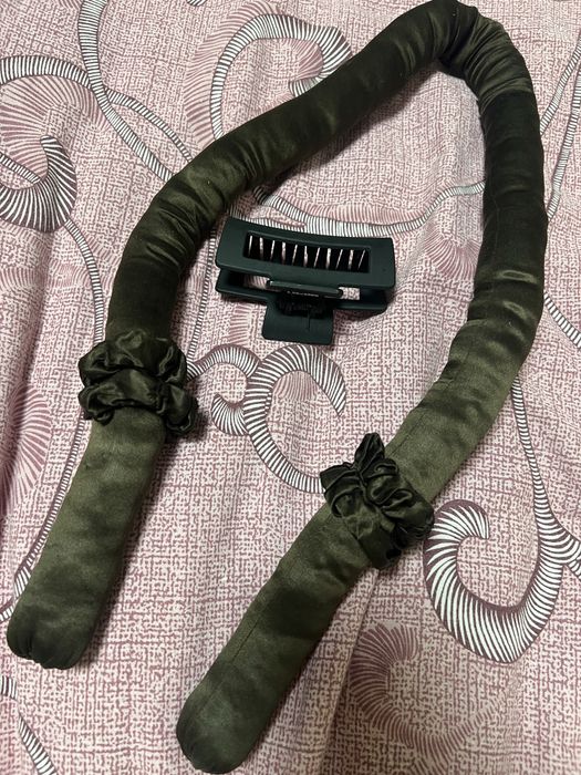 Мякі бігуді коричневі