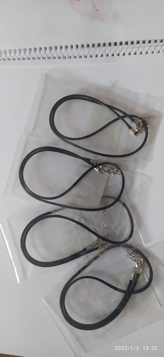 Шнурок, ланцюжок, бижутерии, канатик, для подвески, верёвочка, чер