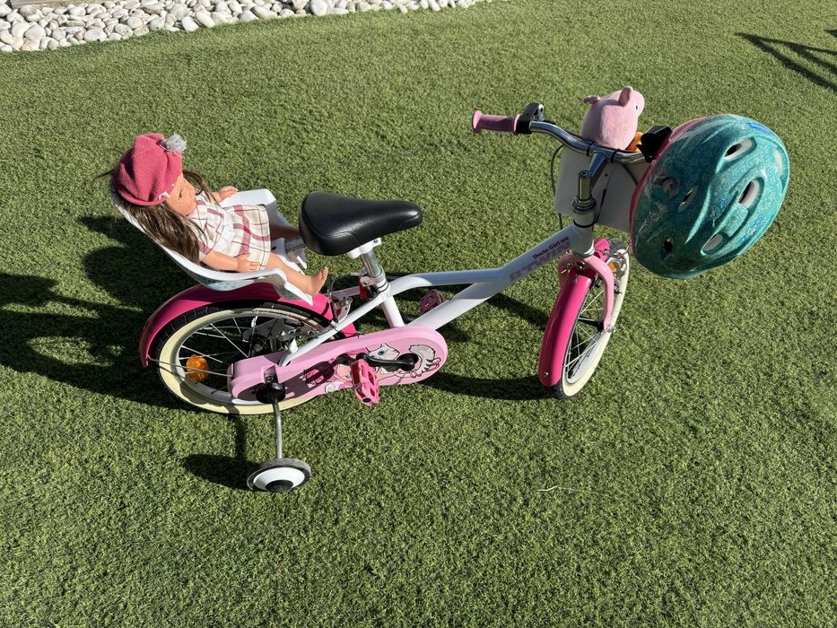 Bicicleta de crianca menina.