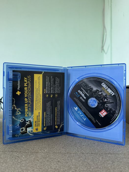 Диск call of duty ww2 ps4