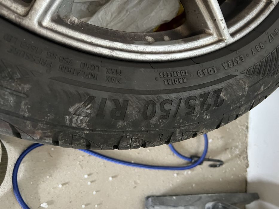Felgi z oponami letnimi  volvo v70
