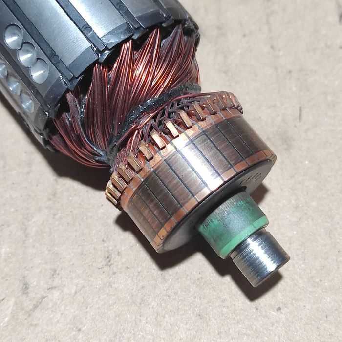 Якорь дрель миксер REBIR IE-1206ER оригинал 8 зубов