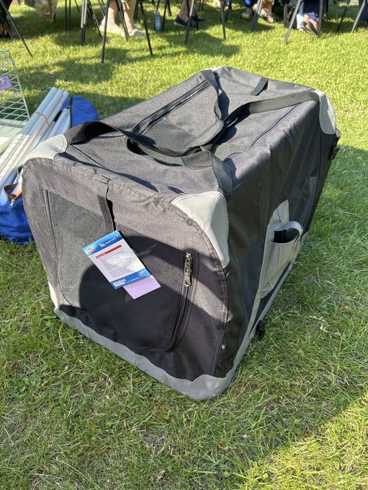 Nowy transporter kennel składany materiałowy