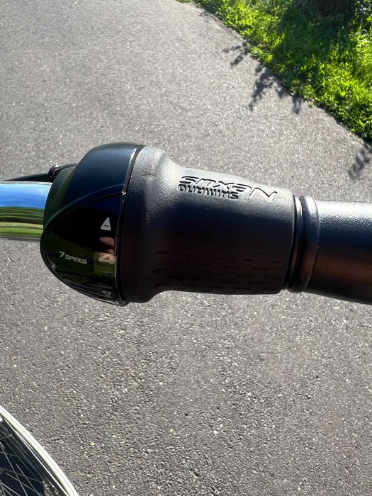 ROWER miejski męski 28 cruiser czarny holenderski 7 biegów shimano