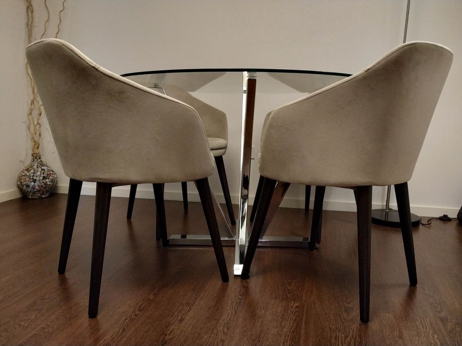 4 cadeiras Interdesign, ultra confortáveis