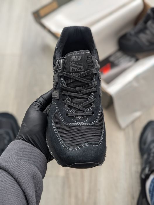 Чоловічі кросівки на весну New Balance 547 full black