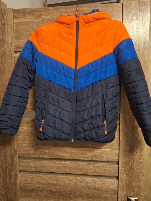 Куртка для хлопчиків зимова McKinley Ricos синьо-помаранчева