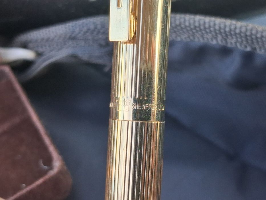 Caneta Sheaffer Gold Plated