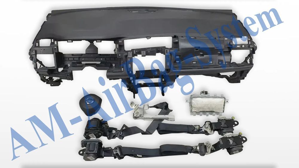 Nissan Leaf II 2 Deska Rozdzielcza Poduszki Pasy AirBag Konsola Kokpit Pulpit Regeneracja Naprawa