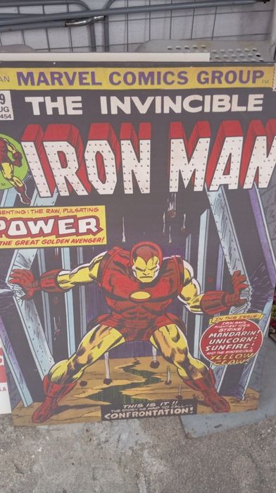 Quadros  em tela captain america  iron man etc